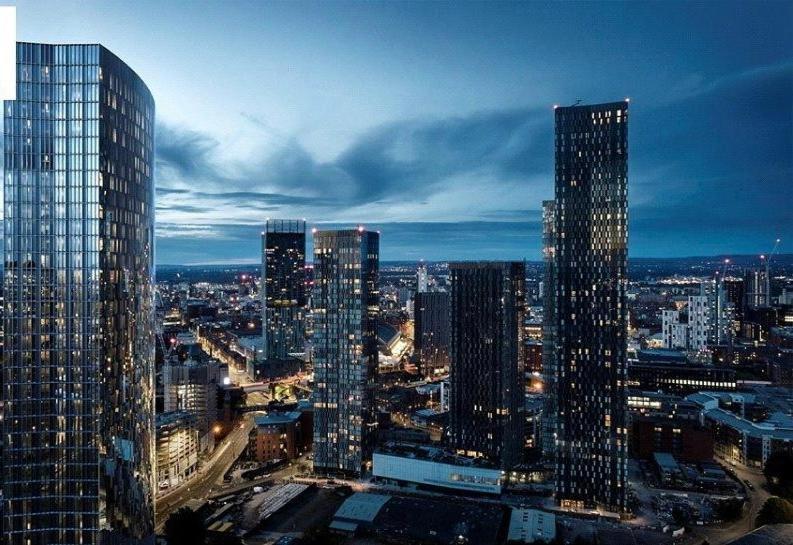 Luxury 2 Bedroom Apartment Manchester City Centre 外观 照片
